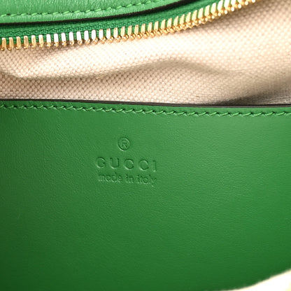 Gucci Calfskin GG Matelasse Shoulder Bag Spring Green Natural 6 of 12