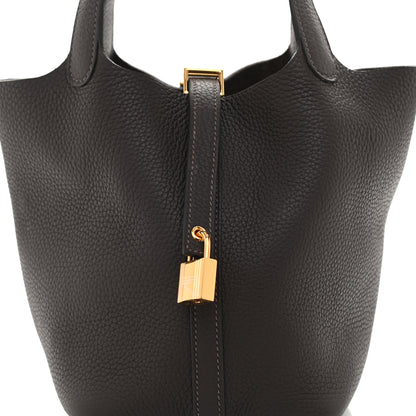 Hermes Taurillon Clemence Picotin Lock 18 PM Ebene 7 of 10
