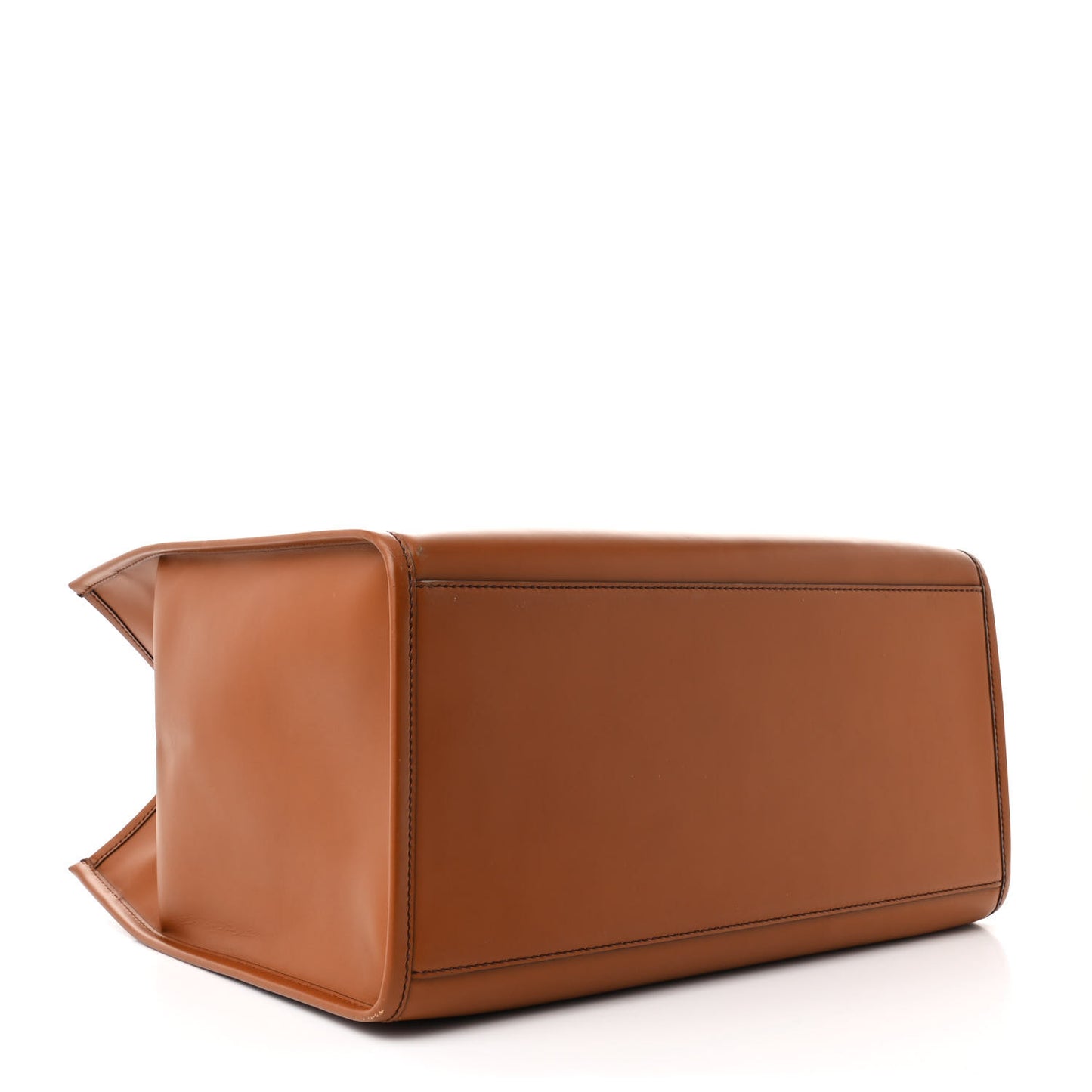 Vitello King Plexiglass Large Fendi Sunshine Shopper Tote Cuoio