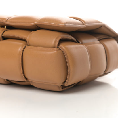 Bottega Veneta Nappa Maxi Intreccio Padded Cassette Crossbody Bag Caramel 10 of 12