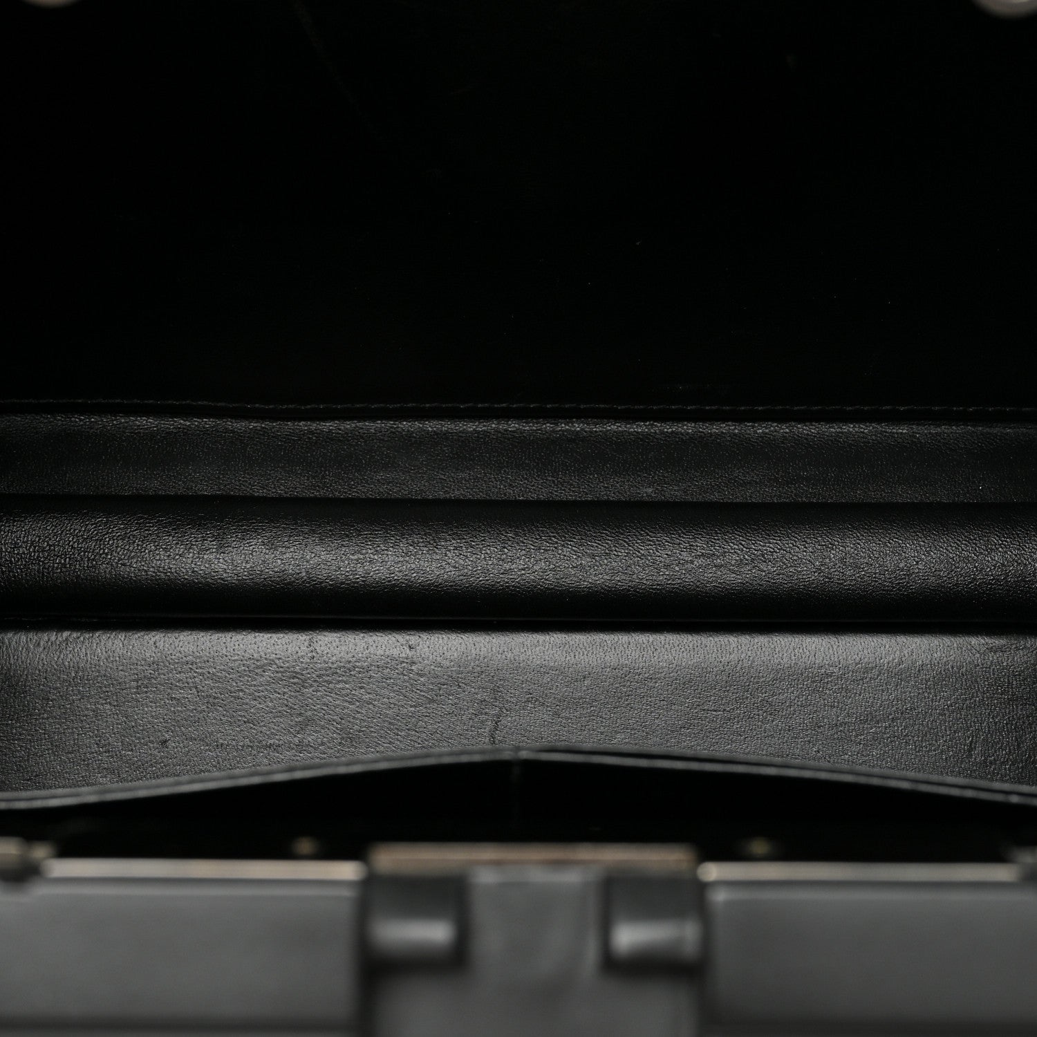 Balenciaga Recycled Plastic Embossed Lunch Box Top Handle Bag Black 4 of 11