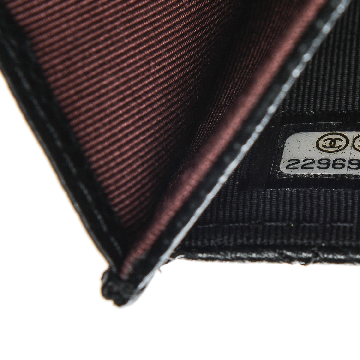 Chanel Caviar Quilted Flap Card Holder Black 16 of 16