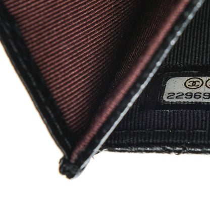 Chanel Caviar Quilted Flap Card Holder Black 16 of 16