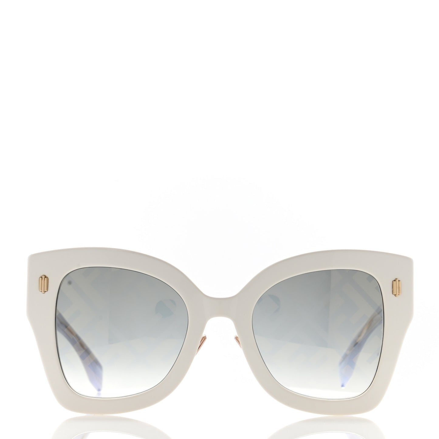 Acetate FF Sunglasses FF 0434/G/S White Gold