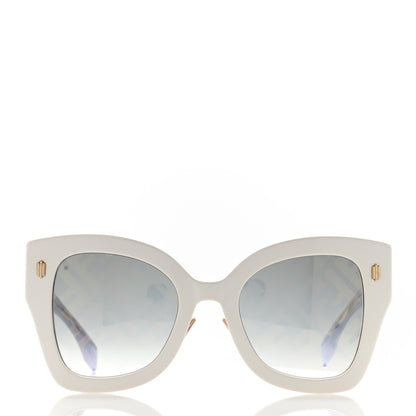 Fendi Acetate FF Sunglasses FF 0434/G/S White Gold 2 of 9