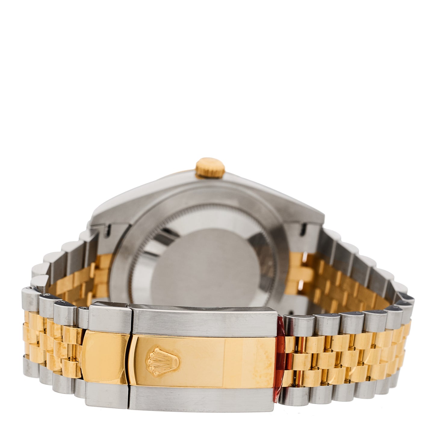Stainless Steel 18K Yellow Gold Diamond 41mm Oyster Perpetual Datejust Watch Champagne 126333