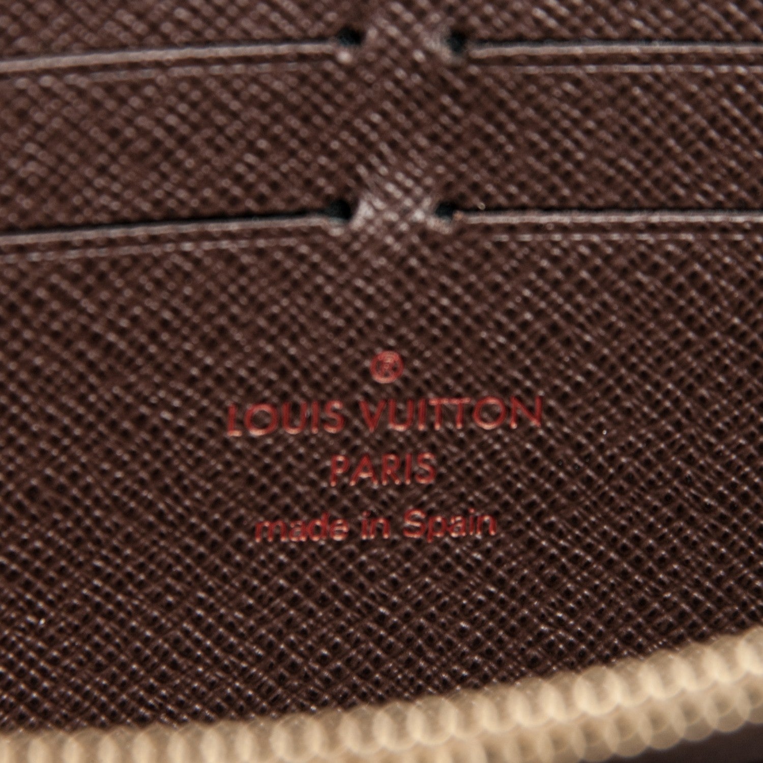 Louis Vuitton Damier Ebene Zippy Wallet 6 of 7