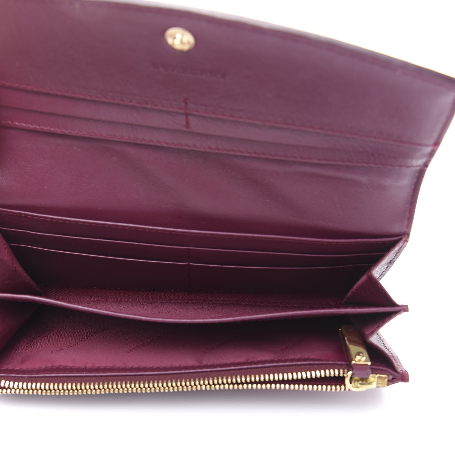 Burberry Patent Glitter Porter Continental Wallet 5 of 8