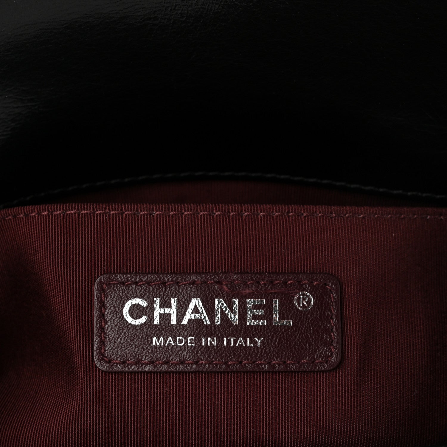 Chanel Glazed Calfskin Quilted Small Boy Chained Flap Black 6 of 11