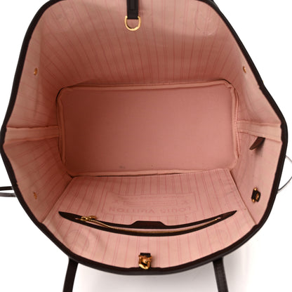 Louis Vuitton Damier Ebene Neo Neverfull MM MM Rose Ballerine 5 of 10