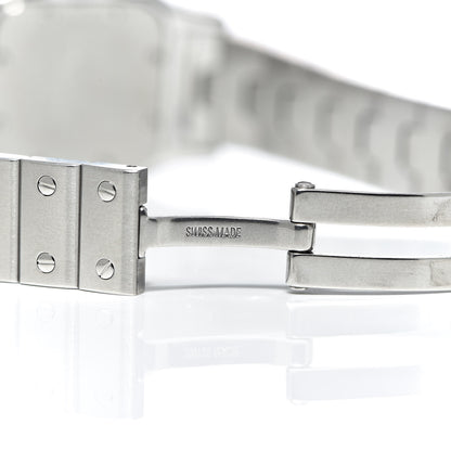 Cartier Stainless Steel 24mm Santos de Galbee Quartz Watch 6 of 8