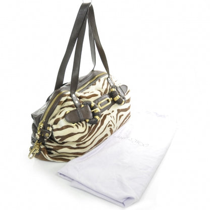 Jimmy Choo Pony Hair Zanzibar XL Shoulder Bag 3 of 8
