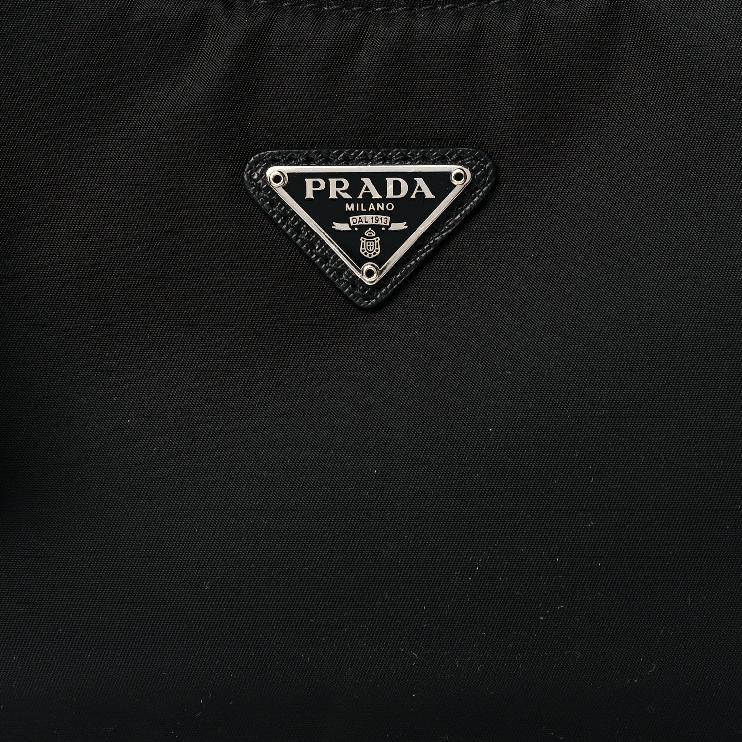 Prada Tessuto Nylon Mini Re-Edition 2000 Bag Black 8 of 10