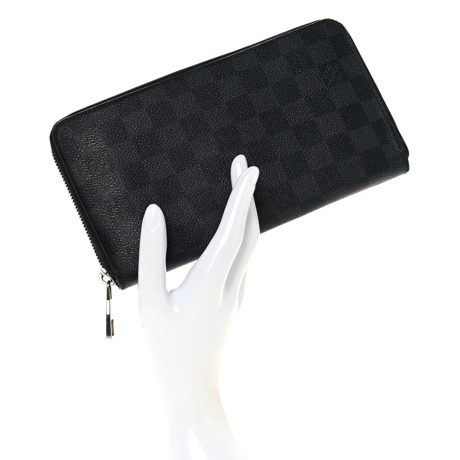 Louis Vuitton Damier Graphite Zippy Organizer Wallet 2 of 8