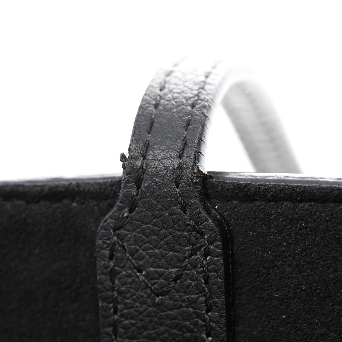 Calfskin Lockme Cabas Black