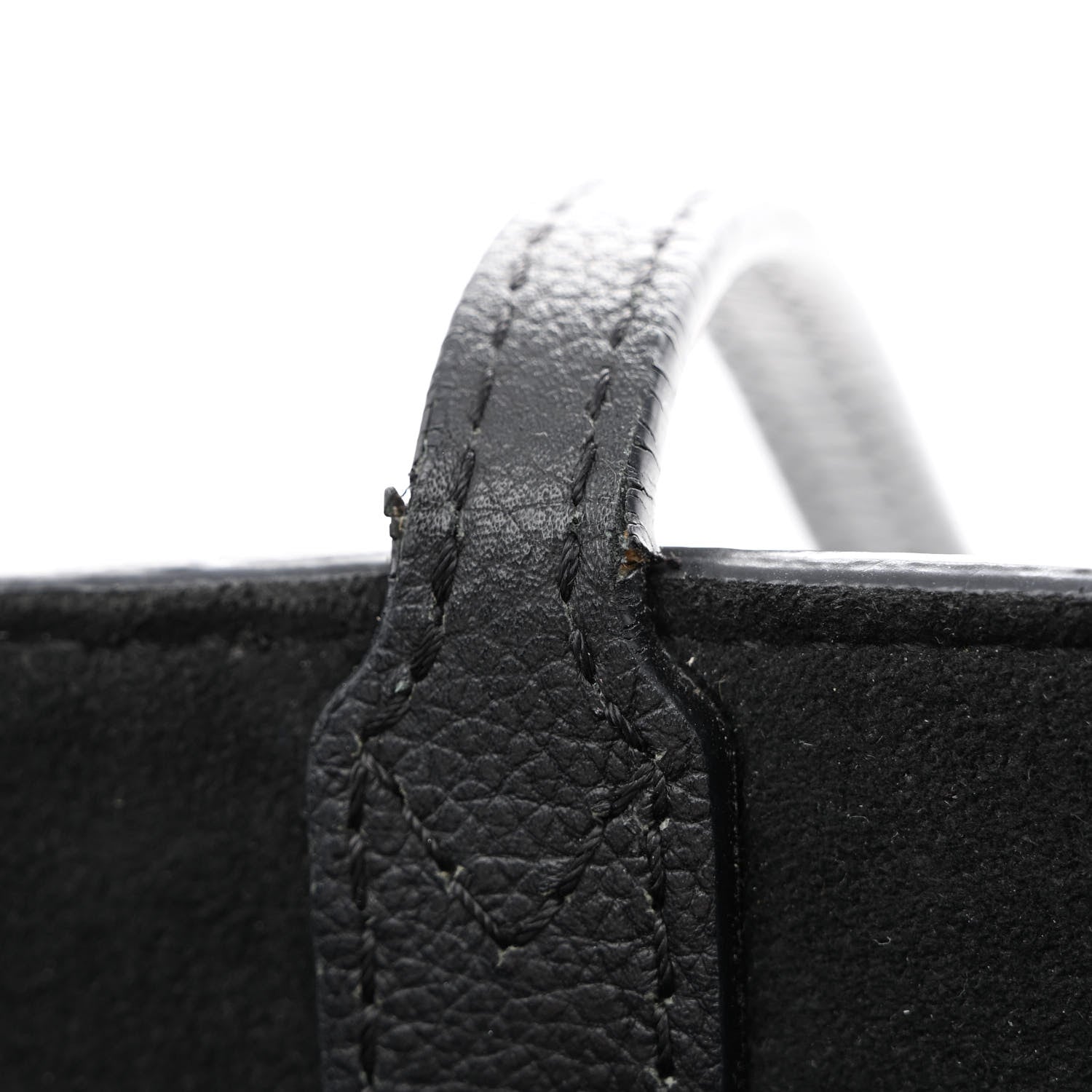 Louis Vuitton Calfskin Lockme Cabas Black 11 of 13