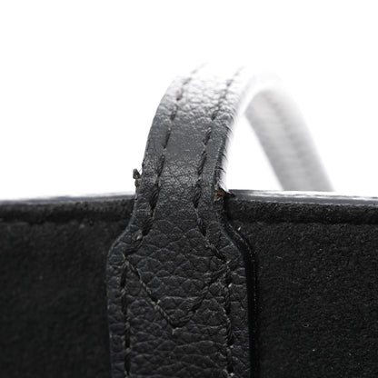 Louis Vuitton Calfskin Lockme Cabas Black 11 of 13