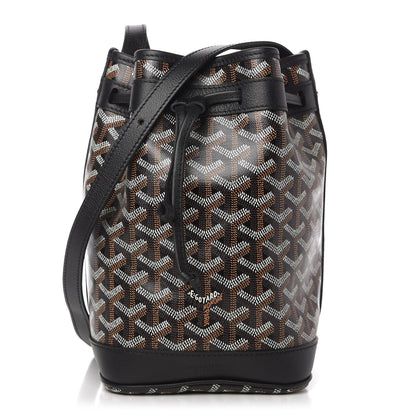 Goyard Goyardine Petit Flot Bucket Bag PM Black 1 of 10