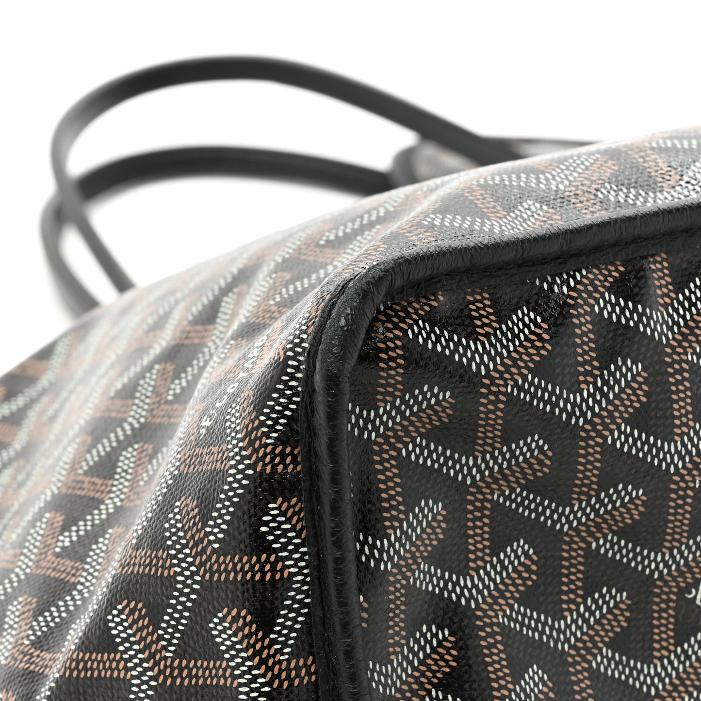 Goyardine Reversible Anjou PM Black