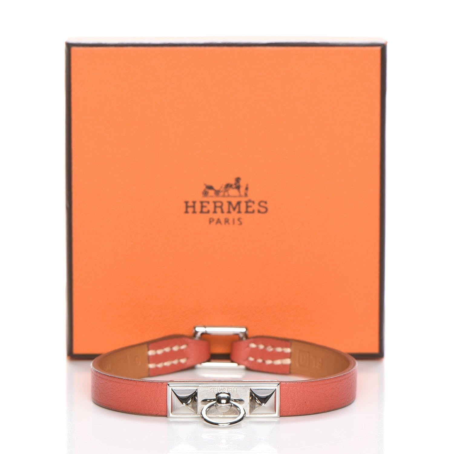 Hermes Swift Micro Rivale Bracelet S Sanguine 7 of 7