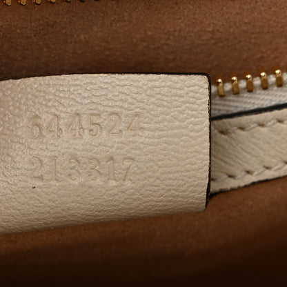 Gucci GG Supreme Monogram Calfskin Small Padlock Messenger Shoulder Bag Beige Mystic White Sun Oil 8 of 11