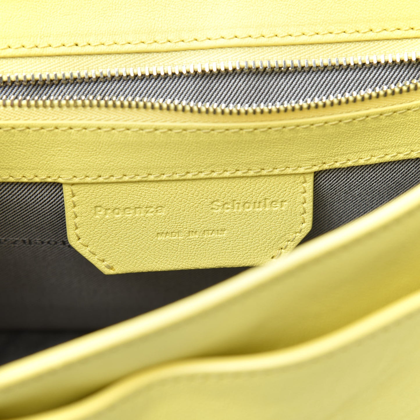 Lambskin Tiny PS1 Canary Yellow