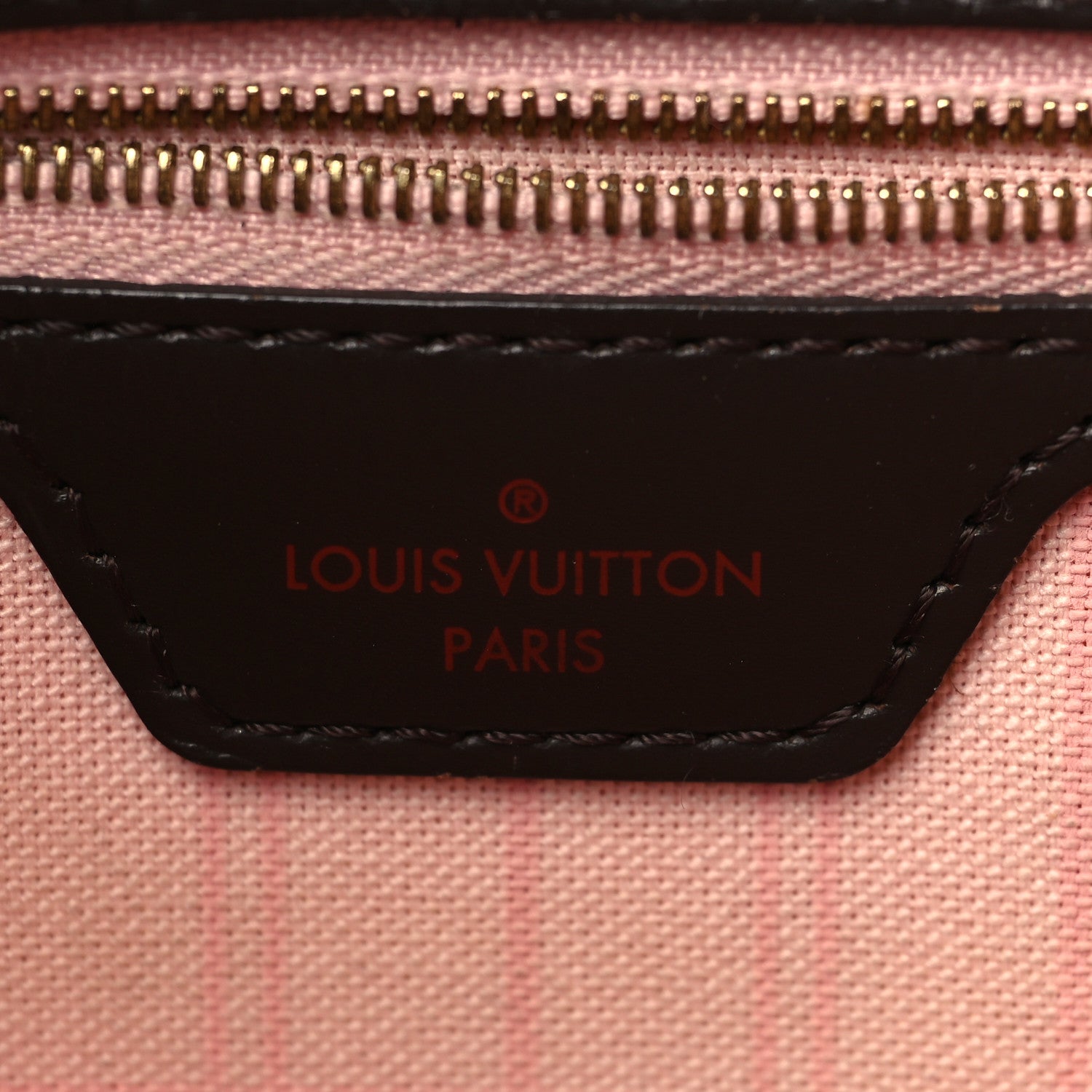 Louis Vuitton Damier Ebene Neo Neverfull MM Rose Ballerine 6 of 10