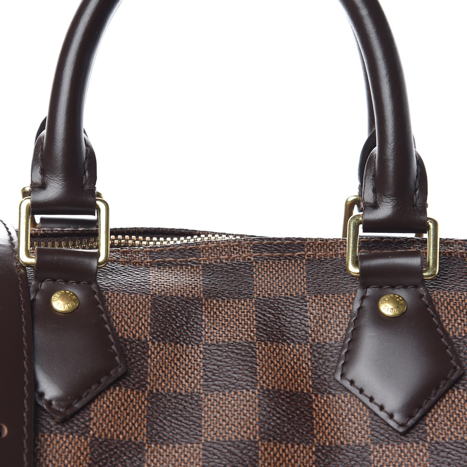 Louis Vuitton Damier Ebene Speedy Bandouliere 25 8 of 12