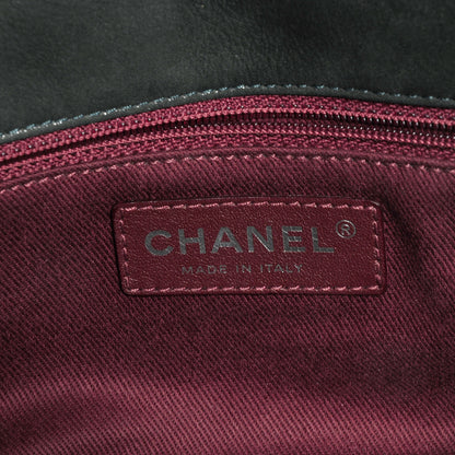 Chanel Iridescent Calfskin In The Mix Medium Flap Dark Green 9 of 10