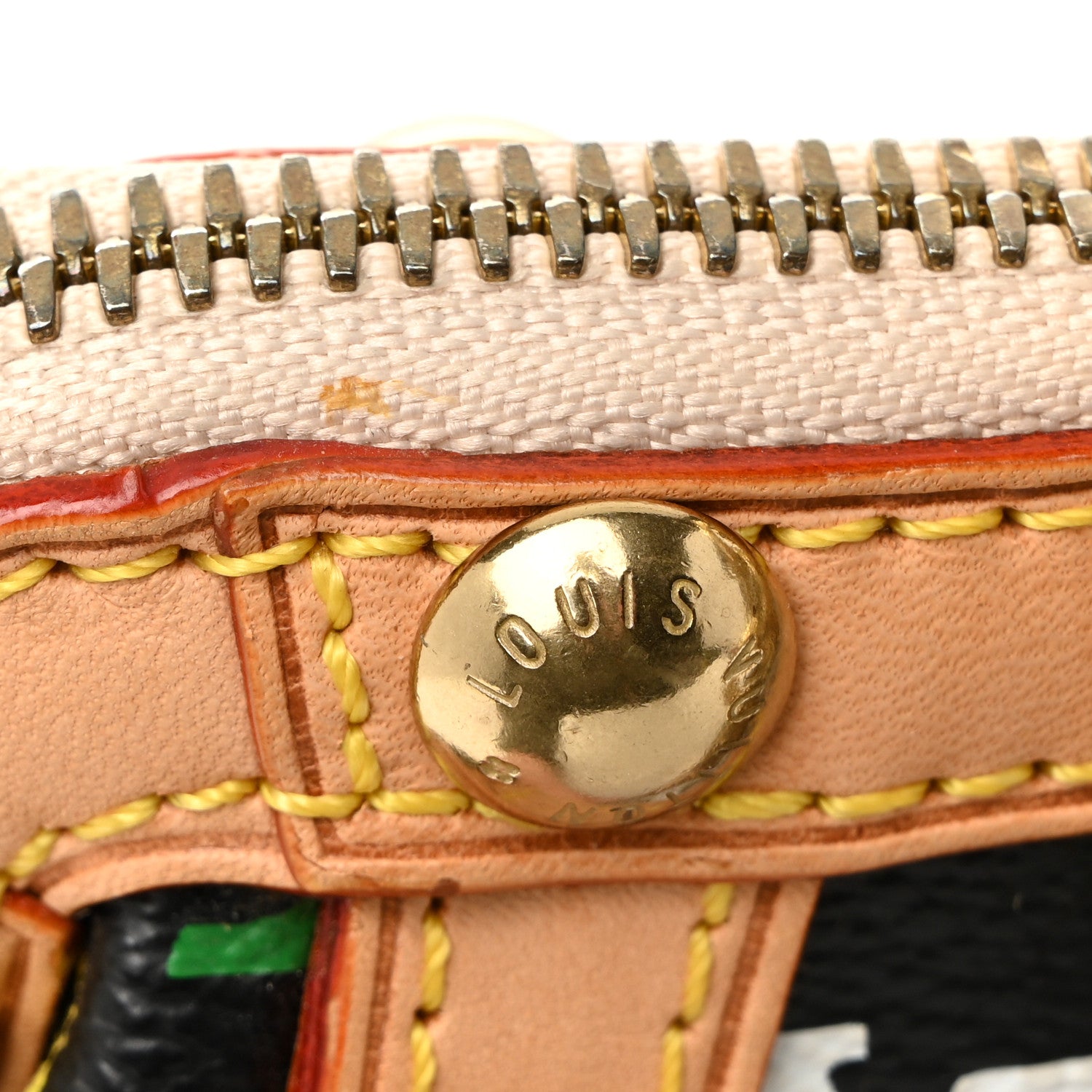 Louis Vuitton Monogram Multicolor Gracie MM Black 10 of 10