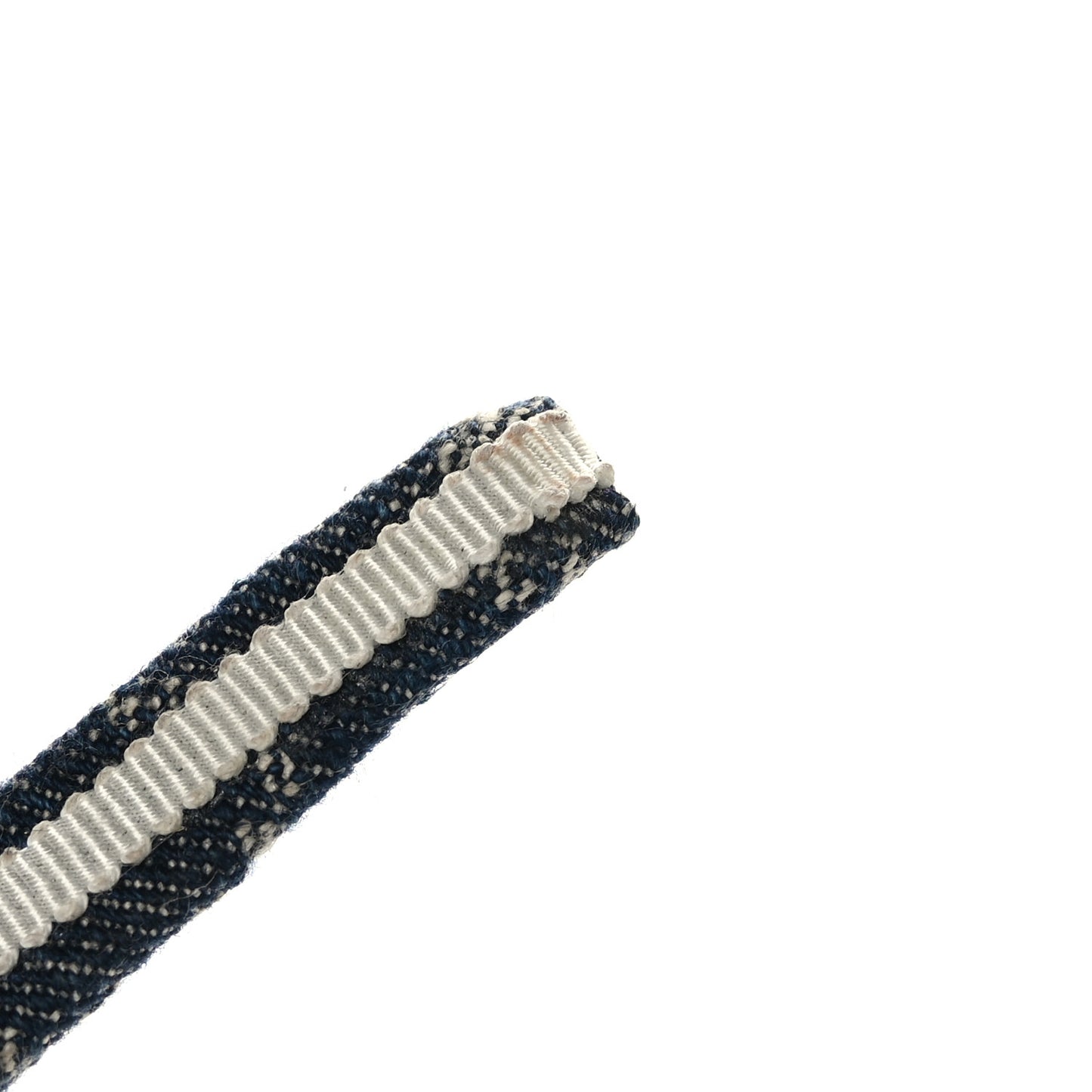 Denim Monogram Headband
