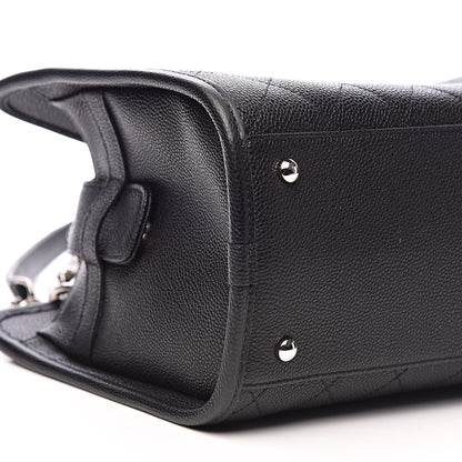 Chanel Caviar Stitched Shopping Tote Black 9 of 12
