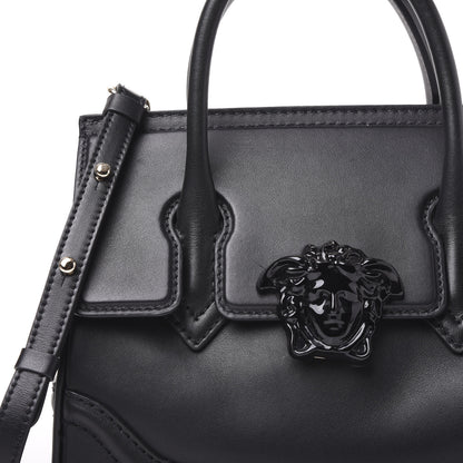 Versace Calfskin Medium Palazzo Empire Bag Black 10 of 10