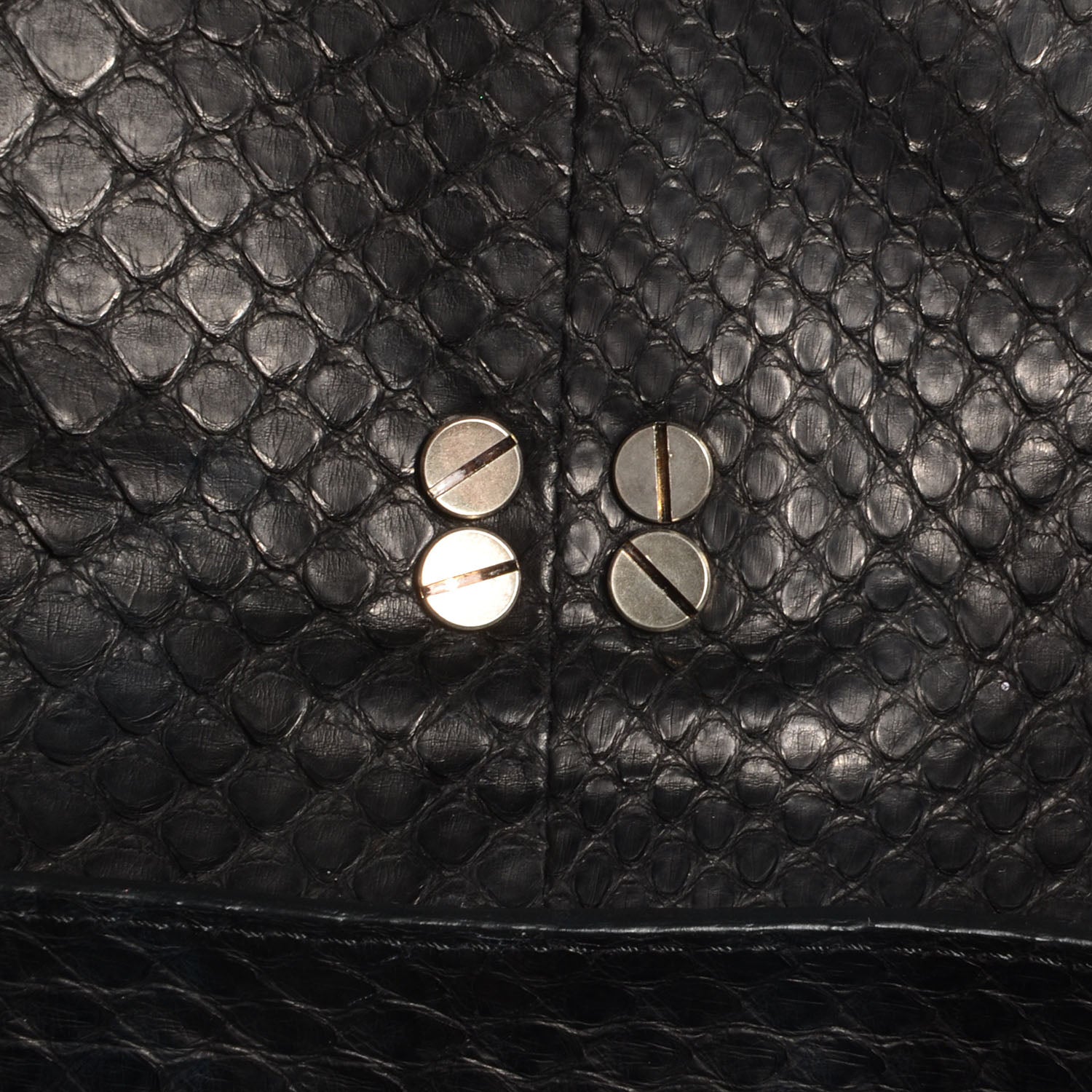 Proenza Schouler Python PS1 Medium Satchel Black 9 of 12
