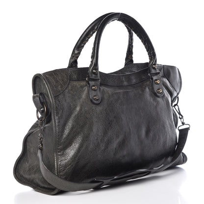 Balenciaga Agneau Classic Hardware City Anthracite 4 of 13