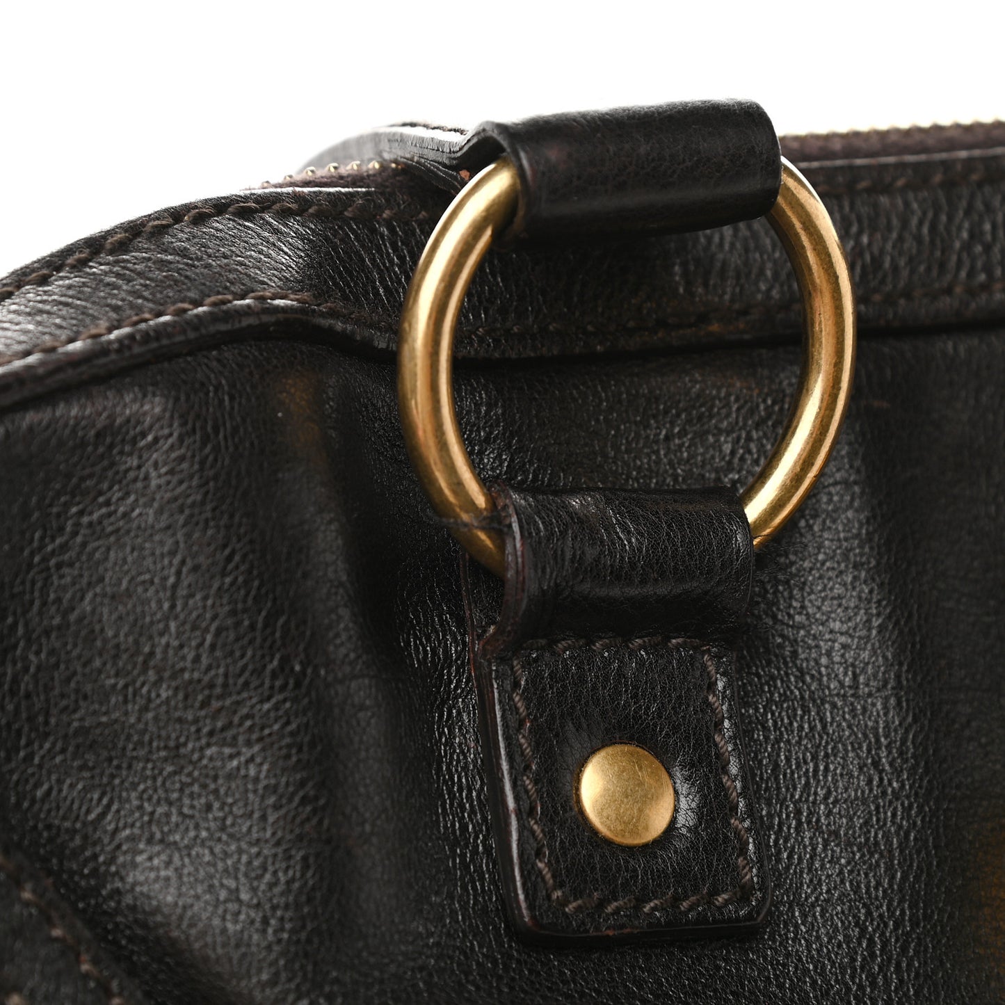 Calfskin Oversized Muse Brown