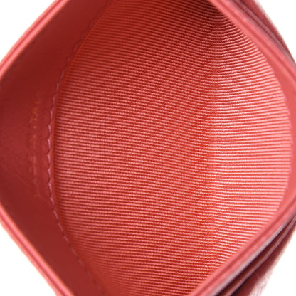 Chanel Caviar Quilted Card Holder Pink 8 of 9