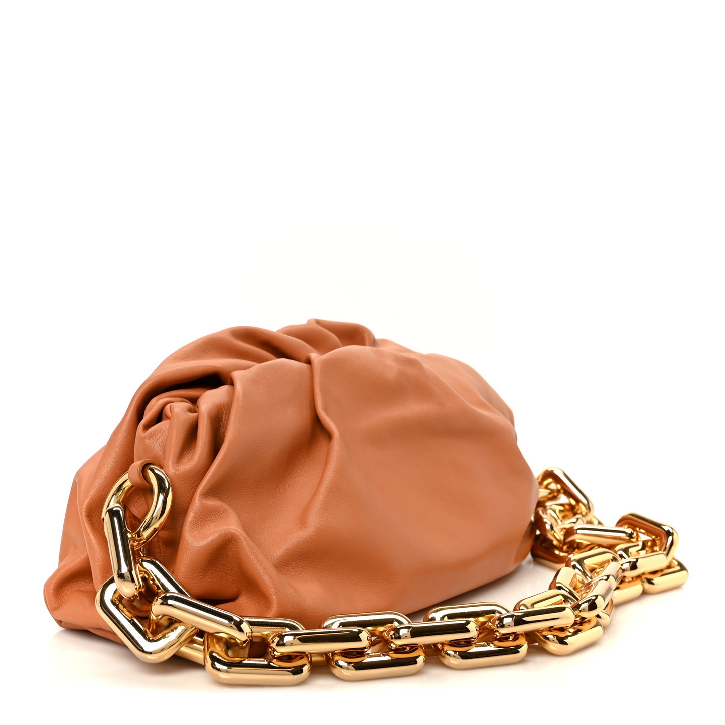 Calfskin The Pouch Chain Clay