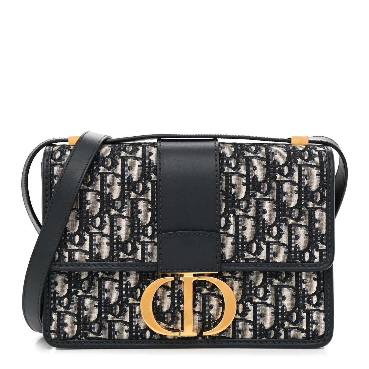 Oblique 30 Montaigne Flap Bag Blue