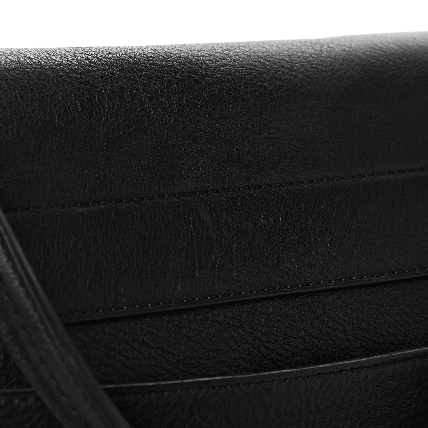 Chloe Calfskin Medium Faye Day Shoulder Bag Black 8 of 8