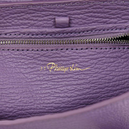 3.1 Phillip Lim Textured Calfskin Mini Pashli Satchel Violet 6 of 10