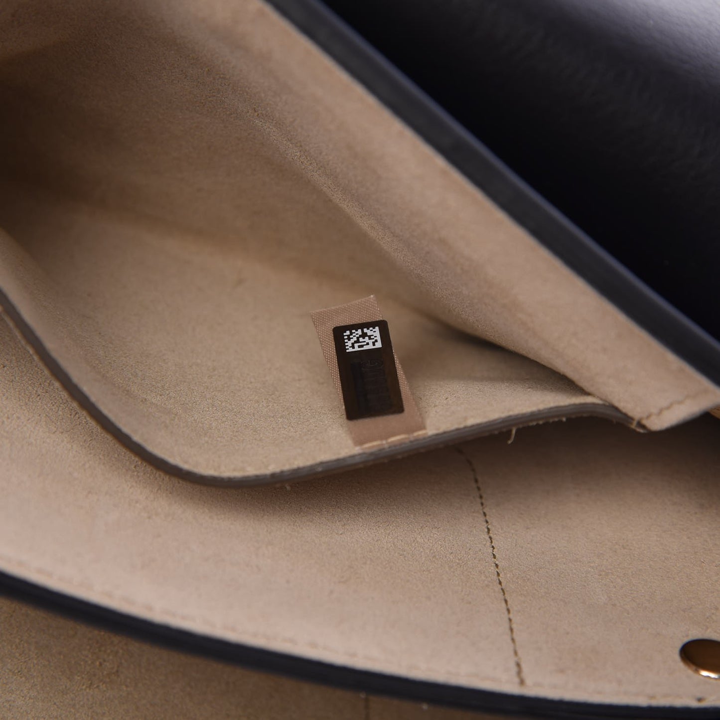 Suede Calfskin Small Faye Shoulder Bag Black