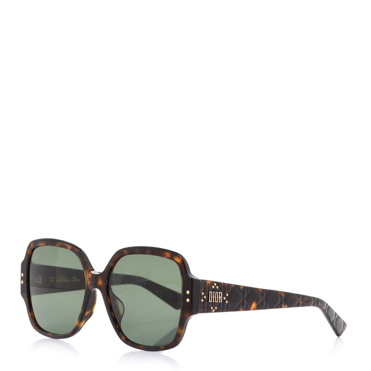Christian Dior Lady Dior Studs 5F Sunglasses Tortoise 1 of 10