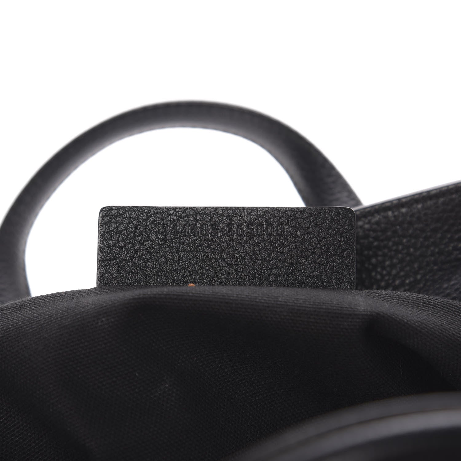 Alexander McQueen Pebbled Calfskin Mini Skull Padlock Zip Around Tote Black 13 of 20