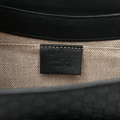 Gucci Microguccissima Medium Emily Chain Shoulder Bag Black 6 of 10