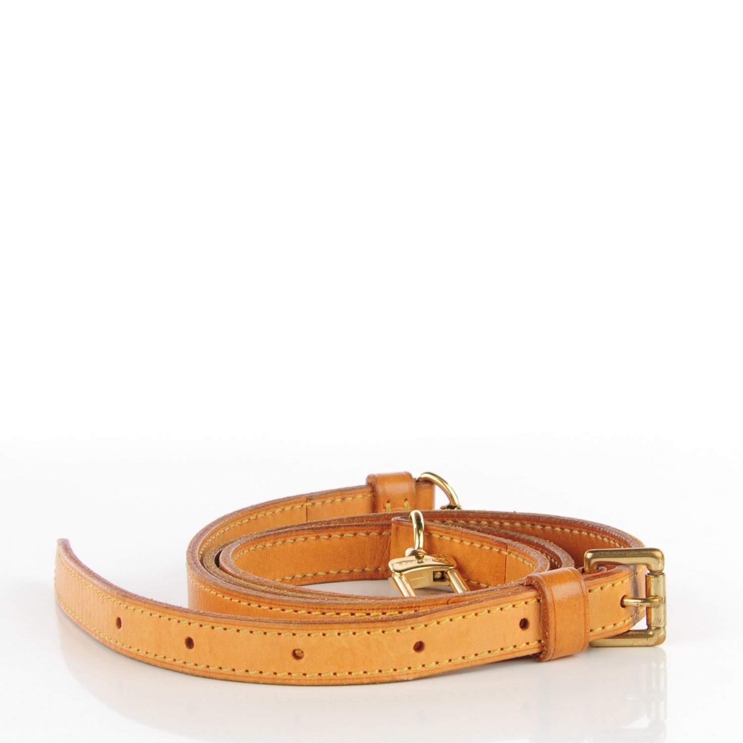 Louis Vuitton Vachetta Adjustable Shoulder Strap VVN 3 of 5