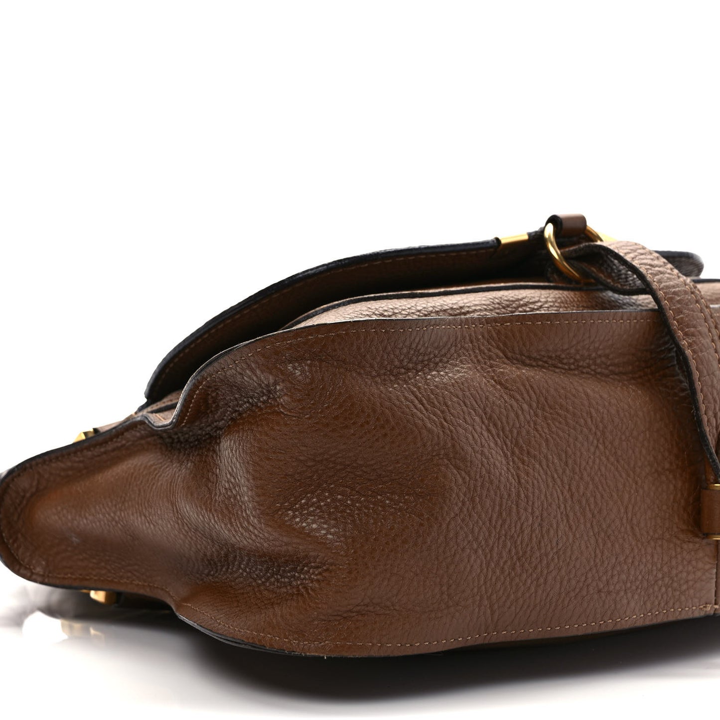 Calfskin Small Marcie Satchel Tan