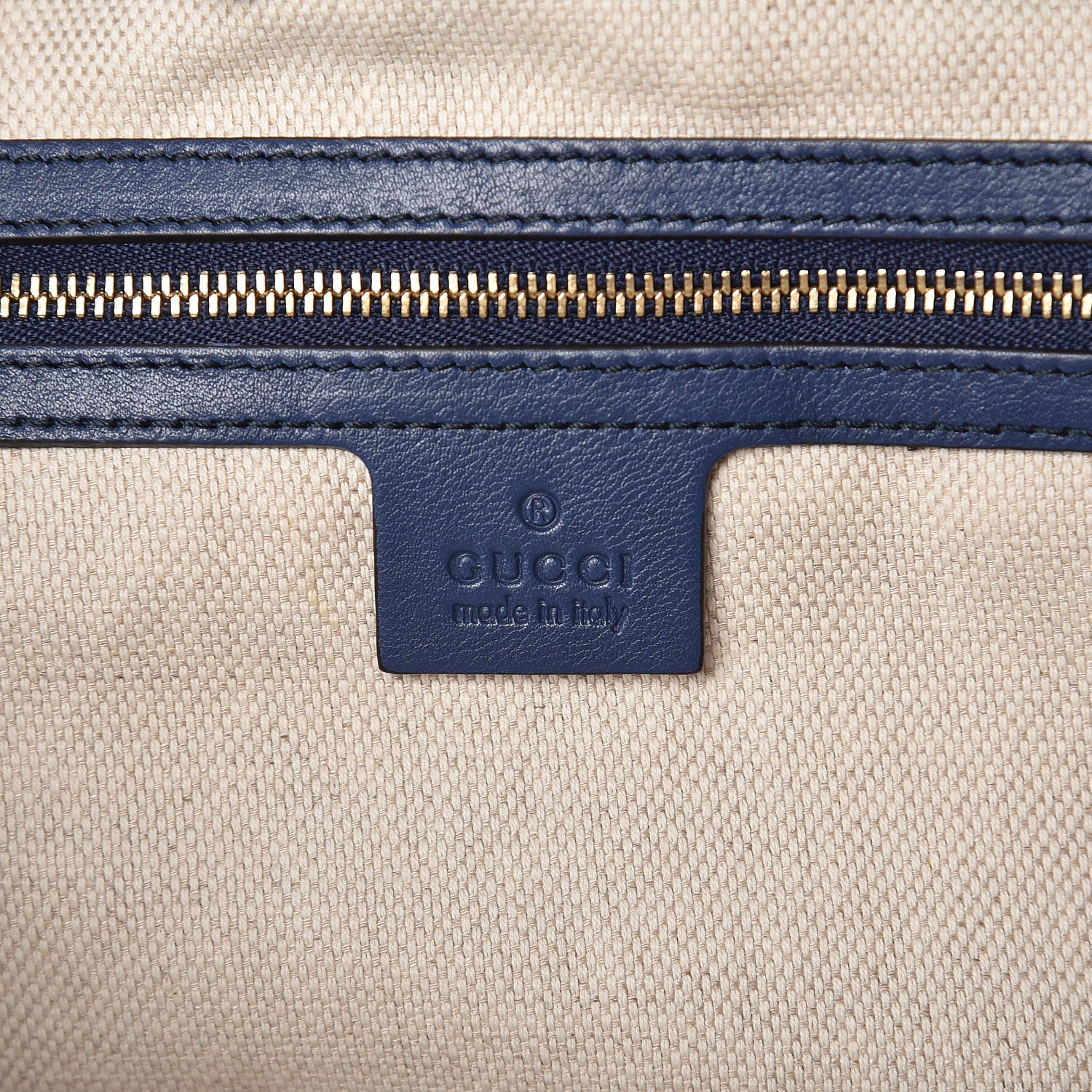 Gucci Patent Medium Soho Chain Shoulder Bag Uniform Blue 6 of 16