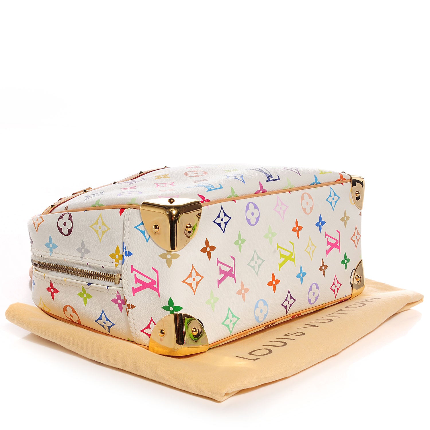 Louis Vuitton Monogram Multicolor Trouville White 4 of 7