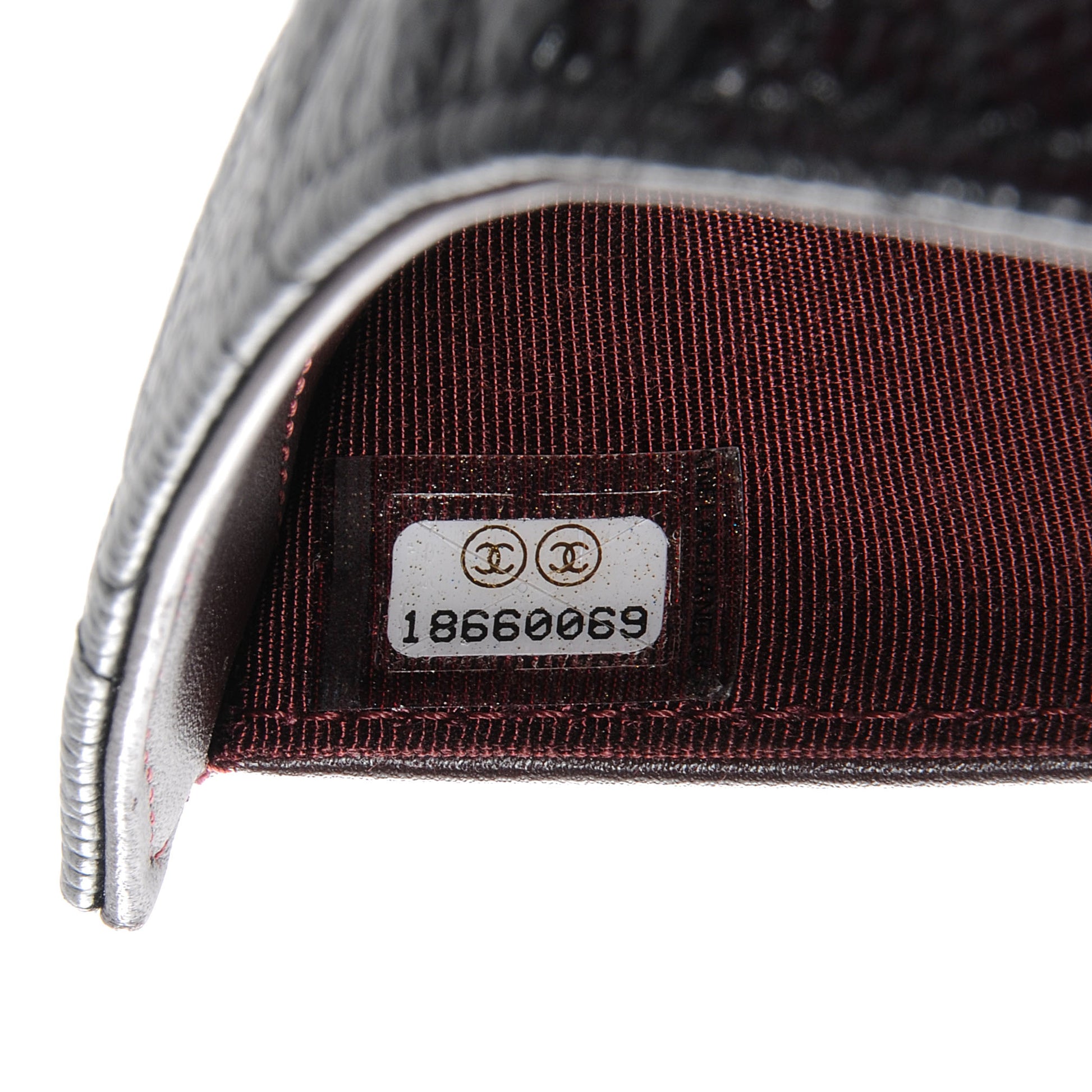 Chanel Caviar Quilted Long Flap Wallet Black 7 of 8